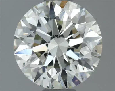 0.94ct K SI1 Rare Carat Ideal Cut Round Diamond