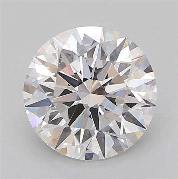 2.55ct D VVS2 Rare Carat Ideal Cut Round Lab Grown Diamond