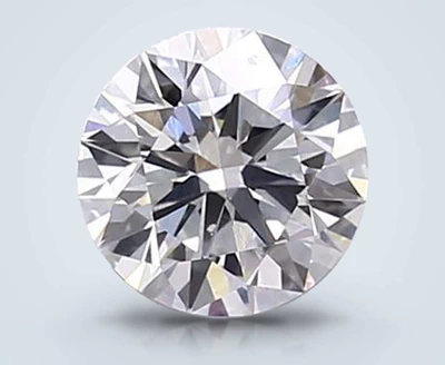 1.24ct F VVS2 Rare Carat Ideal Cut Round Lab Grown Diamond