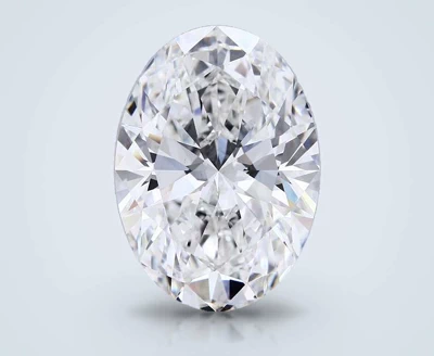 15.24ct E VS1 Rare Carat Ideal Cut Oval Lab Grown Diamond