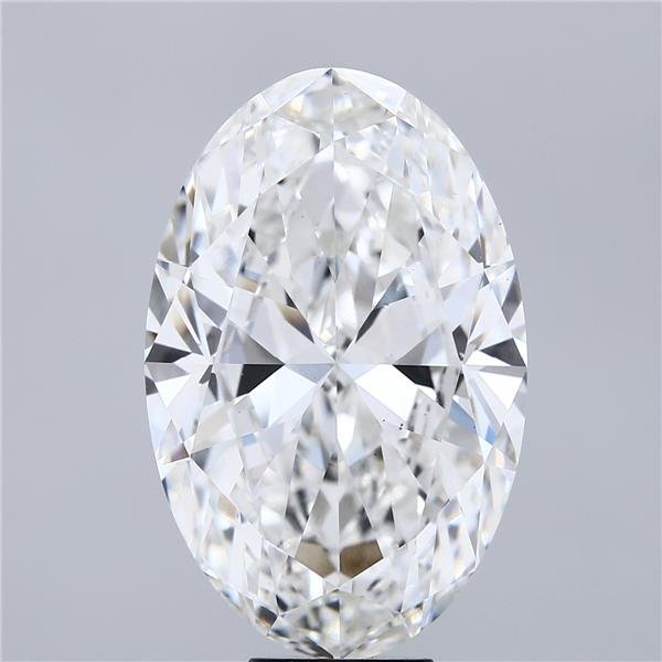 11.05ct F VS1 Rare Carat Ideal Cut Oval Lab Grown Diamond