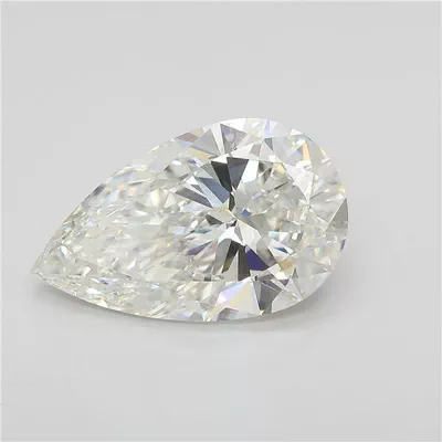 6.01ct G VS1 Rare Carat Ideal Cut Pear Lab Grown Diamond