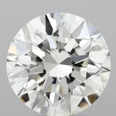 4.02ct J VVS2 Rare Carat Ideal Cut Round Diamond