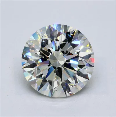 8.06ct H VS2 Rare Carat Ideal Cut Round Diamond