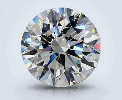 8.06ct H VS2 Rare Carat Ideal Cut Round Diamond