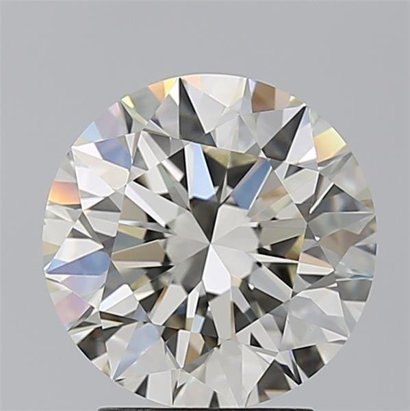 3.01ct J VS1 Rare Carat Ideal Cut Round Diamond