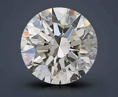 3.01ct J VS1 Rare Carat Ideal Cut Round Diamond