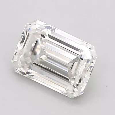 2.90ct F VS1 Very Good Cut Emerald Lab Grown Diamond