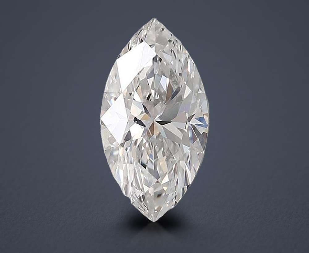 2.04ct E VVS2 Rare Carat Ideal Cut Marquise Lab Grown Diamond