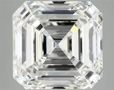 8.00ct F VS1 Excellent Cut Asscher Lab Grown Diamond