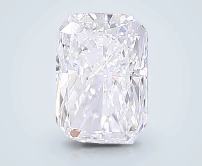 3.00ct E VS2 Rare Carat Ideal Cut Radiant Lab Grown Diamond