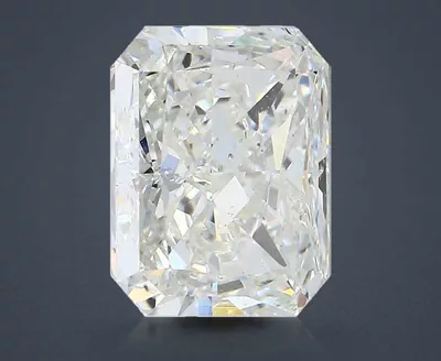 5.20ct J SI2 Rare Carat Ideal Cut Radiant Diamond