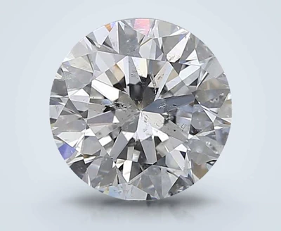 3.00ct F SI2 Rare Carat Ideal Cut Round Diamond