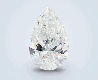 6.81ct F VS1 Rare Carat Ideal Cut Pear Lab Grown Diamond