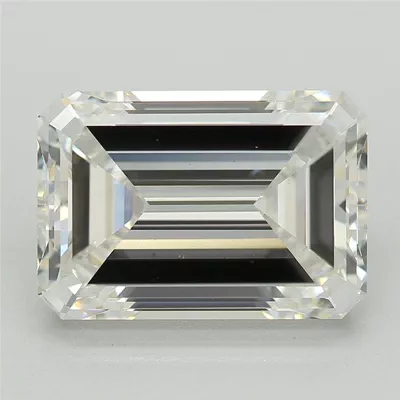 3.27ct E VS1 Very Good Cut Emerald Lab Grown Diamond