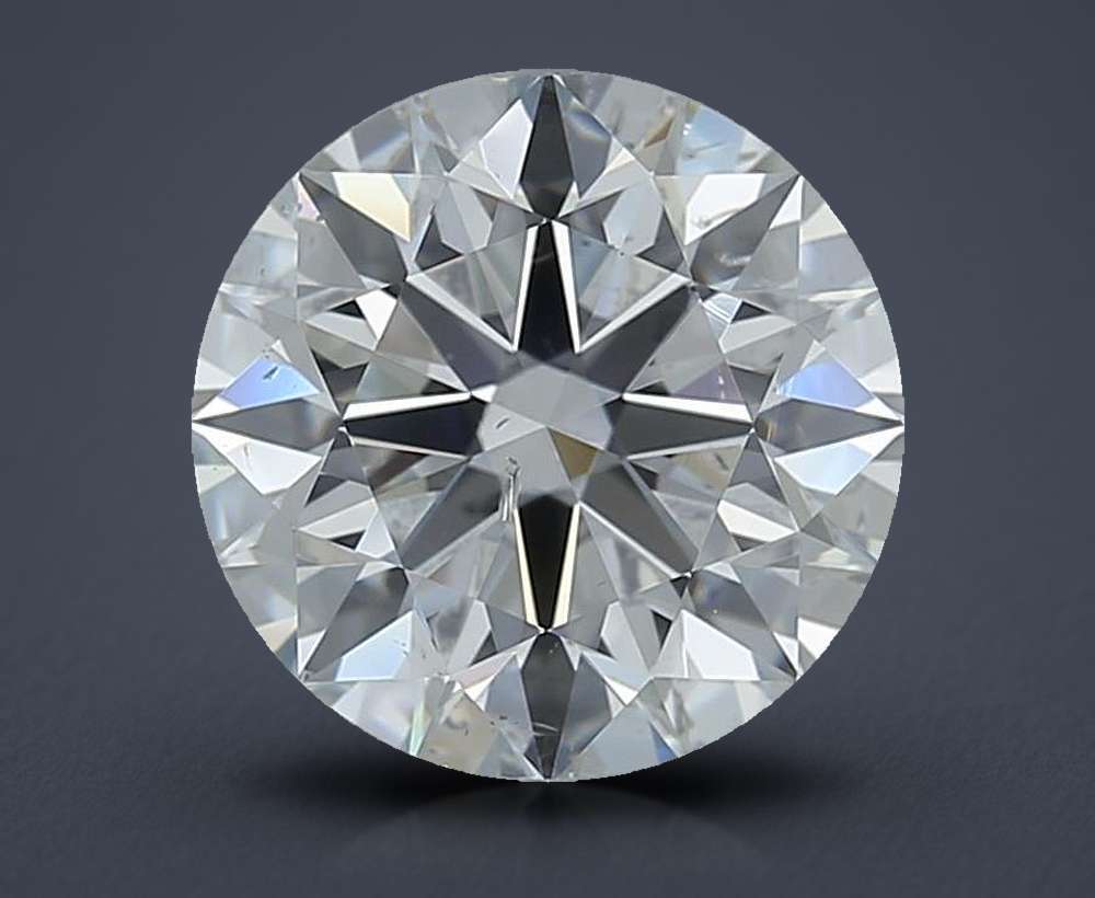 2.30ct G SI2 Rare Carat Ideal Cut Round Diamond