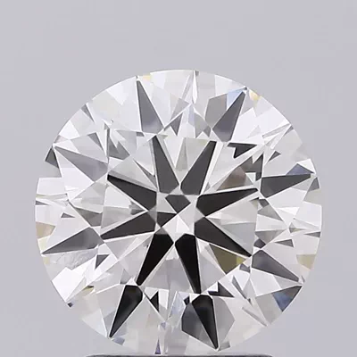 2.19ct H VVS2 Rare Carat Ideal Cut Round Lab Grown Diamond
