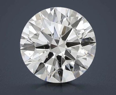 5.06ct H SI2 Rare Carat Ideal Cut Round Diamond