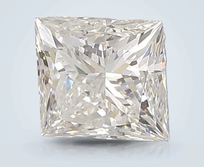 2.75ct E VS2 Rare Carat Ideal Cut Princess Lab Grown Diamond