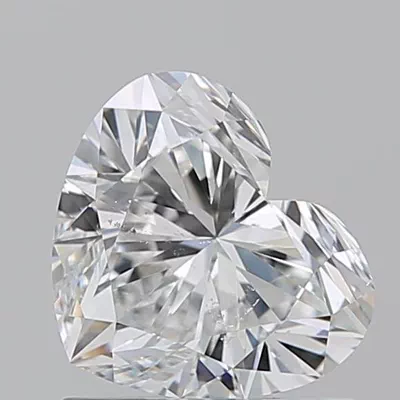 1.09ct E SI2 Rare Carat Ideal Cut Heart Diamond