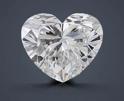 1.09ct E SI2 Rare Carat Ideal Cut Heart Diamond