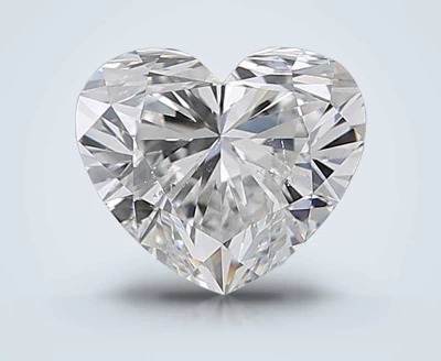 1.09ct E SI2 Rare Carat Ideal Cut Heart Diamond