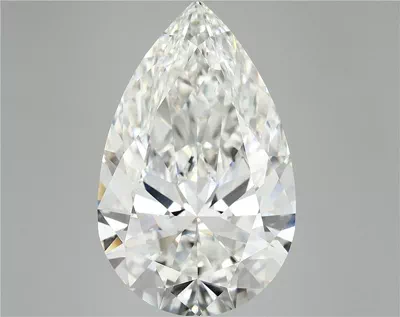 11.32ct F VVS2 Rare Carat Ideal Cut Pear Lab Grown Diamond