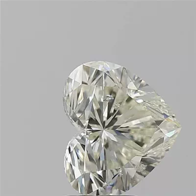 3.03ct I SI2 Rare Carat Ideal Cut Heart Diamond