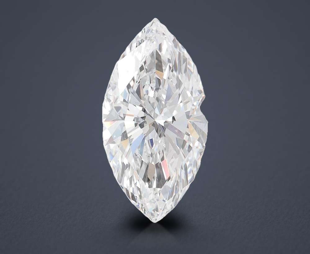 2.07ct D VVS1 Rare Carat Ideal Cut Marquise Lab Grown Diamond