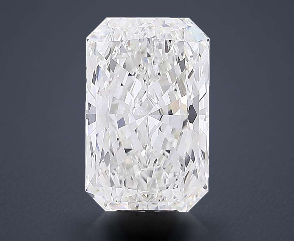 11.08ct F VVS2 Rare Carat Ideal Cut Radiant Lab Grown Diamond