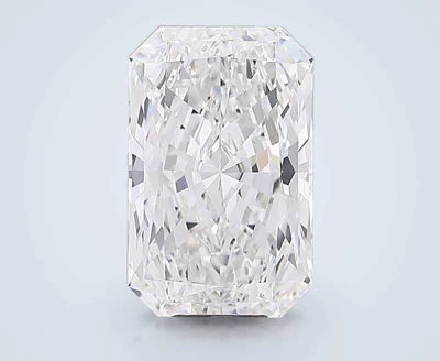 11.08ct F VVS2 Rare Carat Ideal Cut Radiant Lab Grown Diamond
