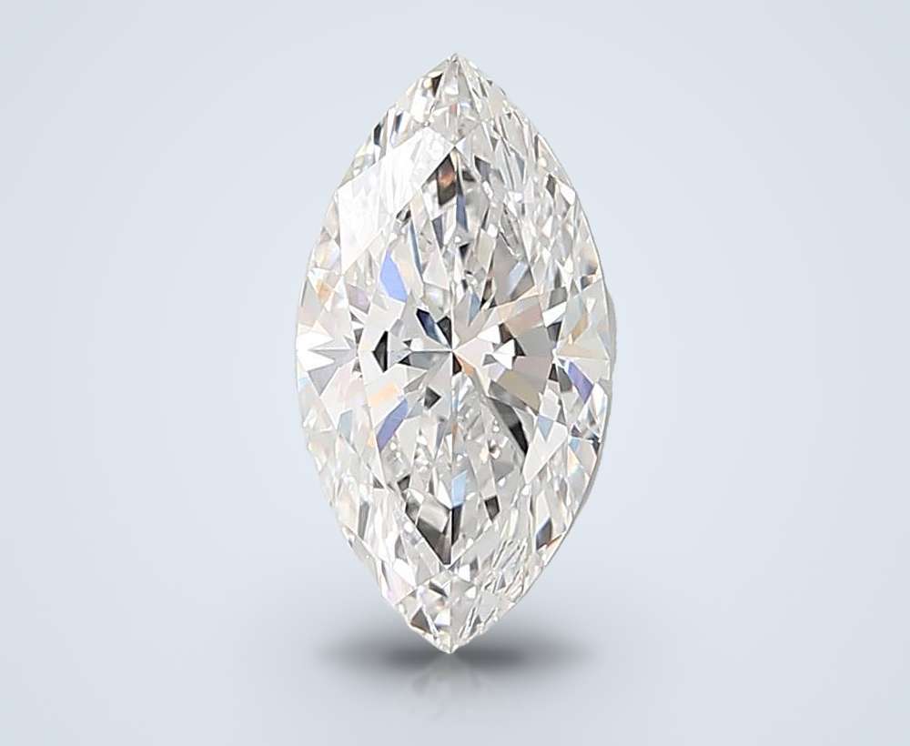 7.03ct E VVS2 Rare Carat Ideal Cut Marquise Lab Grown Diamond