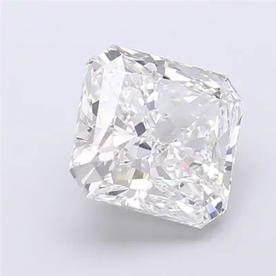 3.09ct E VVS2 Rare Carat Ideal Cut Radiant Lab Grown Diamond