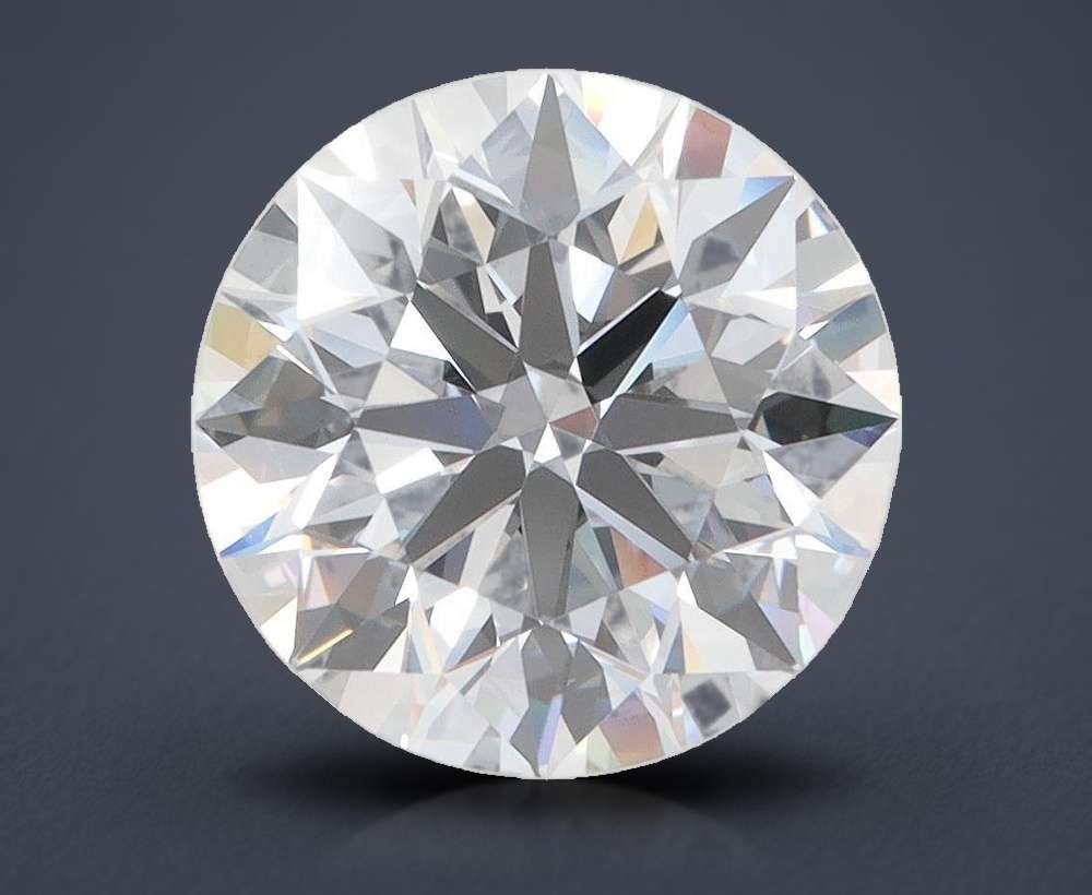 4.00ct D VVS1 Rare Carat Ideal Cut Round Lab Grown Diamond