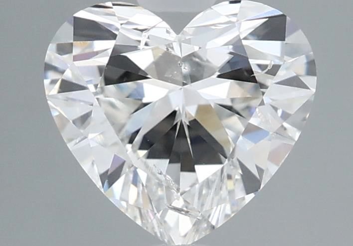 1.71ct H SI2 Rare Carat Ideal Cut Heart Diamond