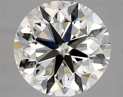 3.01ct K SI2 Very Good Cut Round Diamond