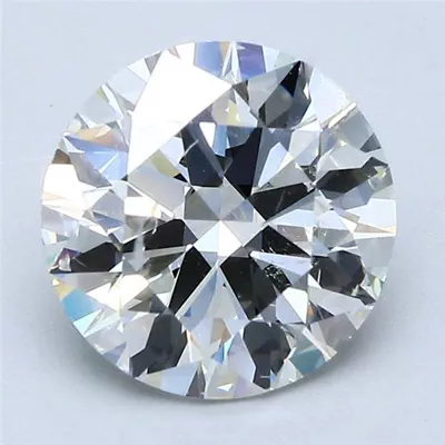2.50ct H SI2 Rare Carat Ideal Cut Round Diamond