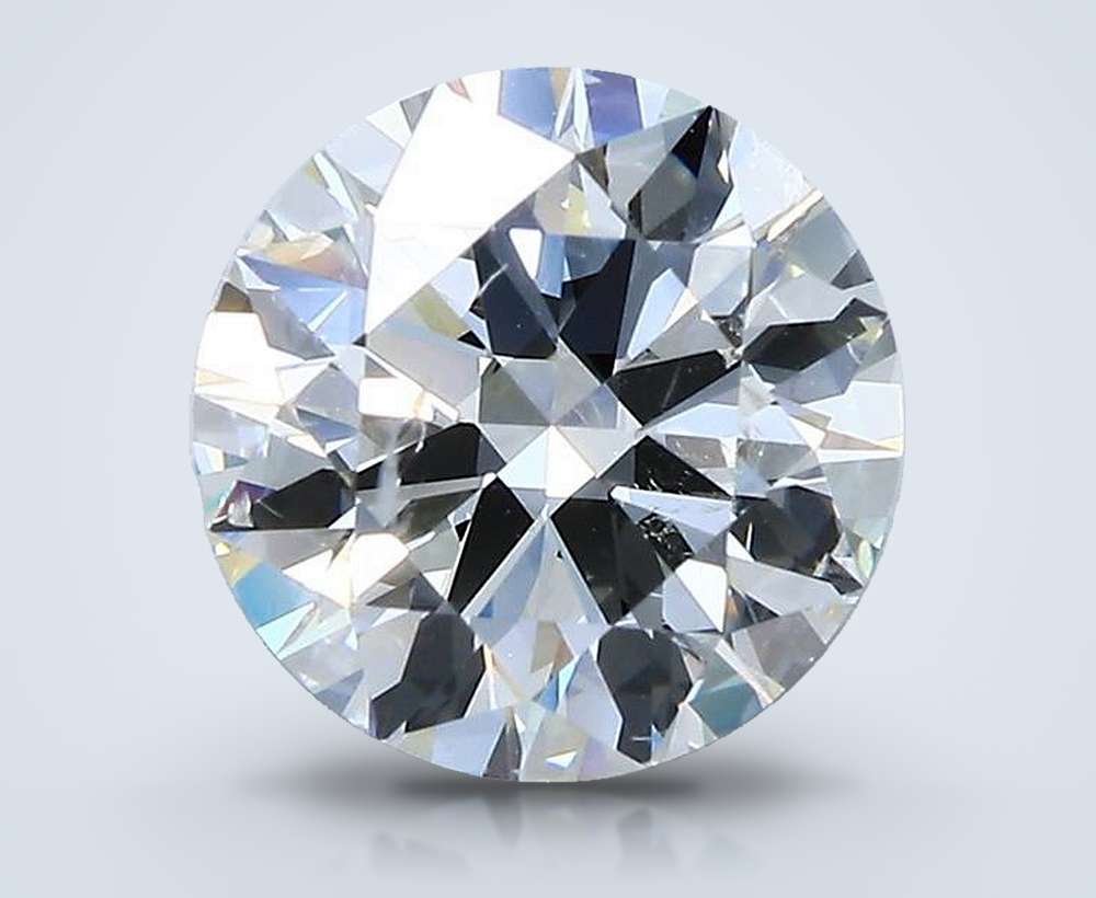 2.50ct H SI2 Rare Carat Ideal Cut Round Diamond