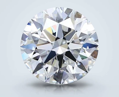 4.25ct E SI2 Rare Carat Ideal Cut Round Diamond