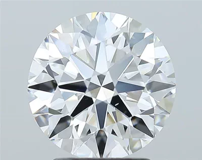 2.52ct D VS2 Rare Carat Ideal Cut Round Diamond