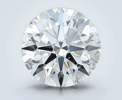 2.52ct D VS2 Rare Carat Ideal Cut Round Diamond