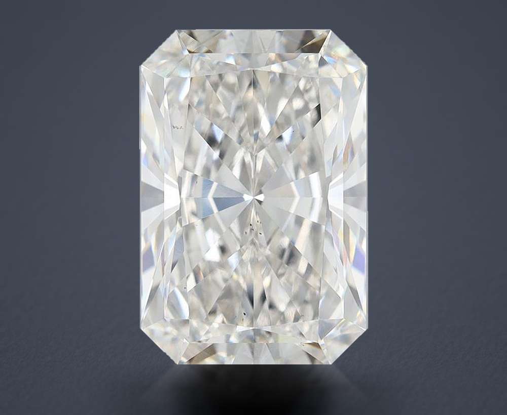11.11ct G VS2 Rare Carat Ideal Cut Radiant Lab Grown Diamond