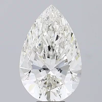 10.20ct H VS1 Rare Carat Ideal Cut Pear Lab Grown Diamond
