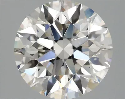 3.03ct H VS1 Excellent Cut Round Lab Grown Diamond