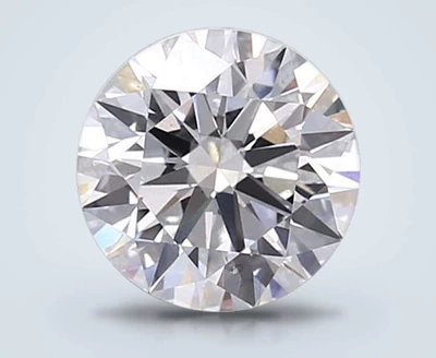 2.08ct F VS1 Rare Carat Ideal Cut Round Lab Grown Diamond