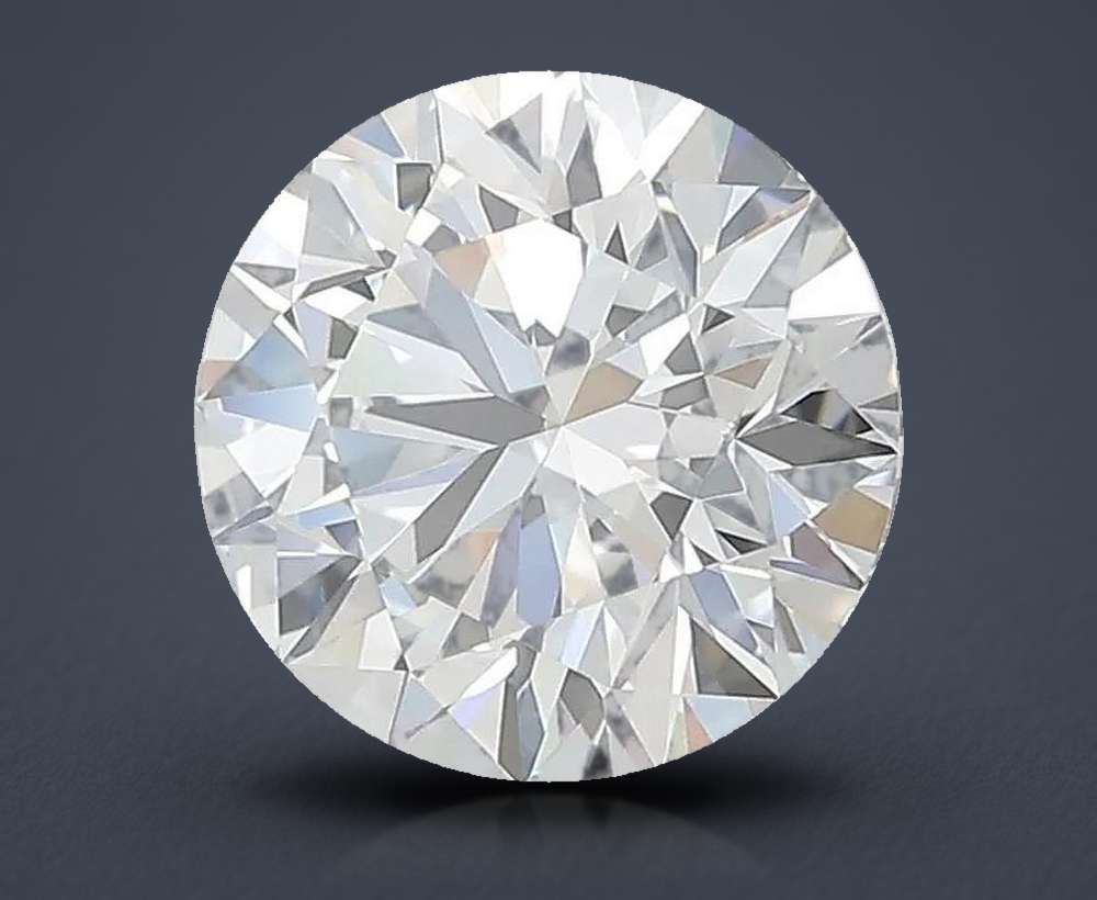 1.38ct G VVS2 Rare Carat Ideal Cut Round Lab Grown Diamond