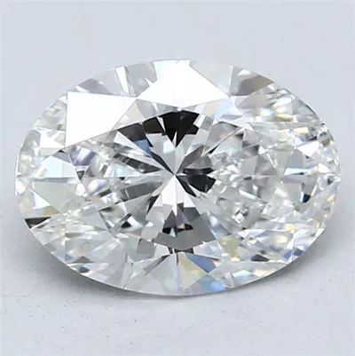 2.00ct E VVS2 Very Good Cut Oval Lab Grown Diamond
