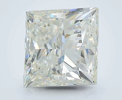 5.01ct H VVS2 Very Good Cut Princess Lab Grown Diamond