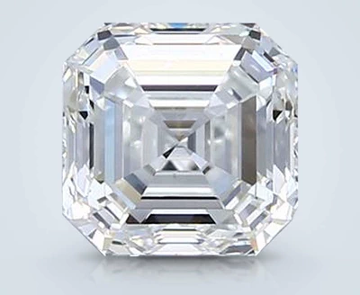 1.50ct G VS1 Rare Carat Ideal Cut Asscher Diamond