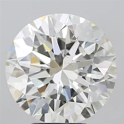 5.01ct I VS2 Rare Carat Ideal Cut Round Diamond